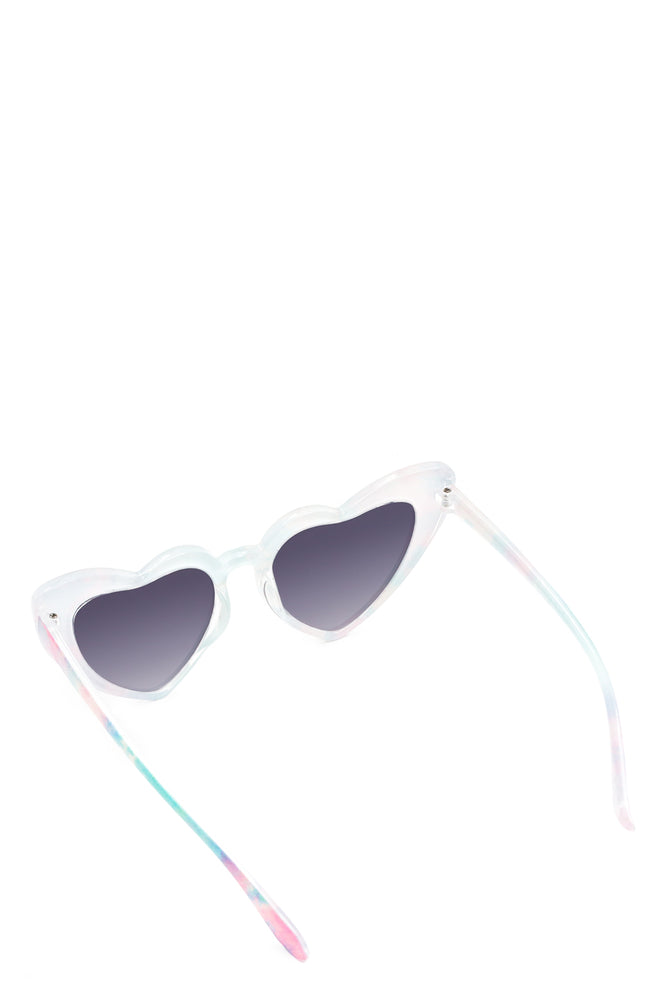 Heart Sunglasses Blue (1)