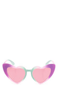 Heart Sunglasses Lilac