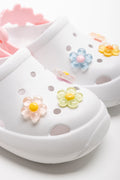 Daisy Clog White (2)