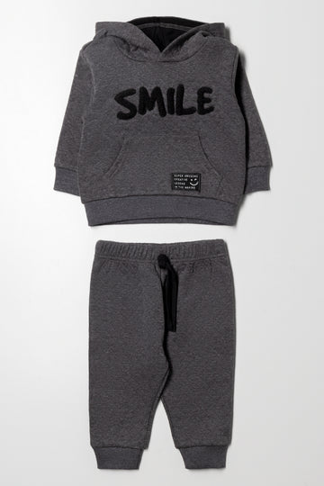 Hooded Tracksuit Dark Grey