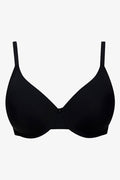 Plus Size 2 Pack T-Shirt Bras Black And Natural (2)