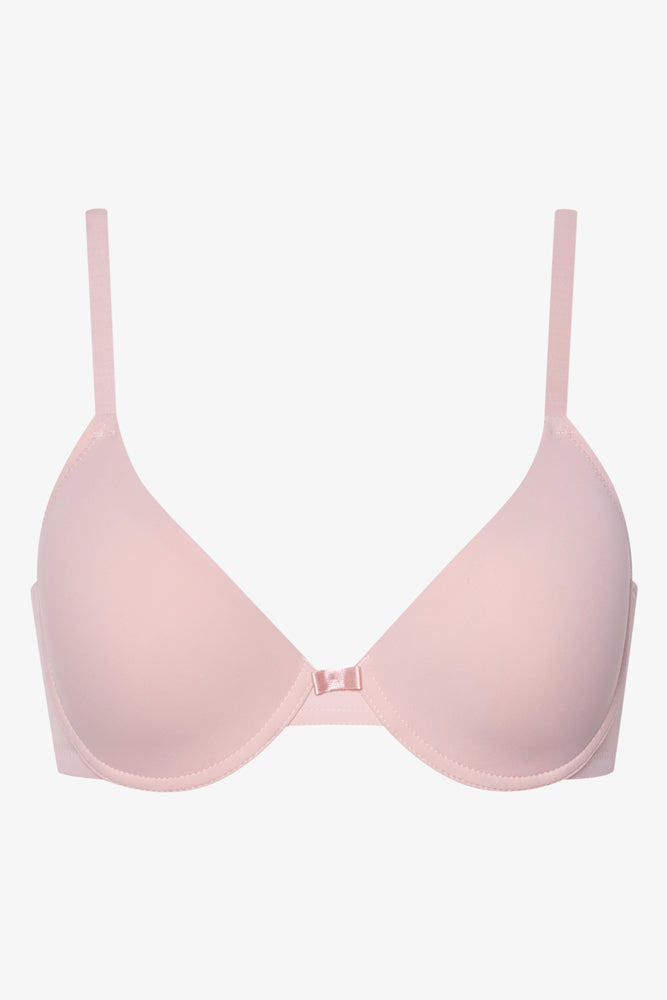 2 Pack Smooth T-Shirt Bra Pink And Grey (1)