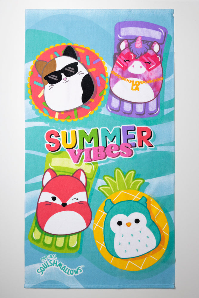 Squishmellow  Beach Towel Multi