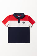 Colourblock Golfer Red