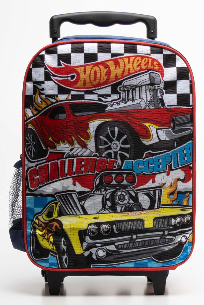 Hot Wheels Trolley Backpack Red