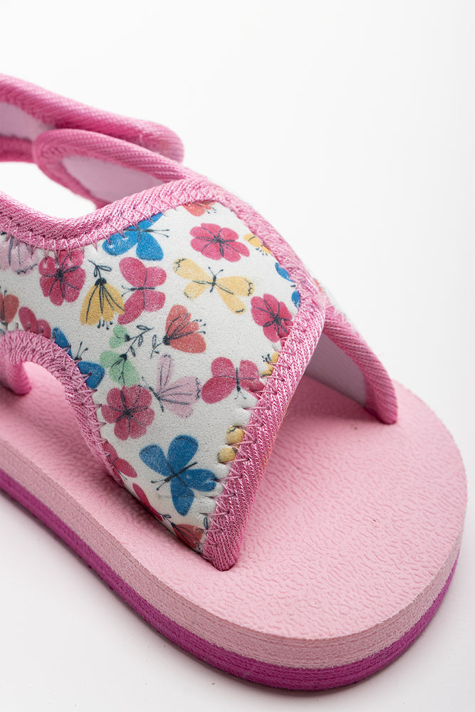 Butterfly Sandal Pink (2)