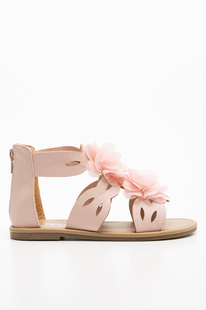 Floral Sandal Peach