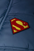 Superman Puffer Jacket Navy (2)