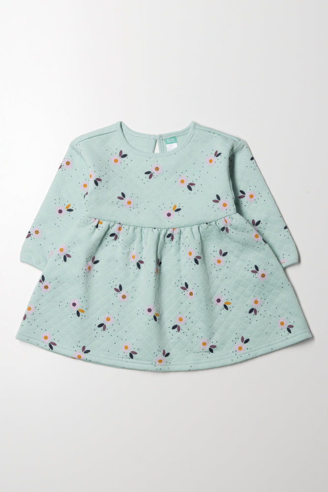 Flower Dress Green