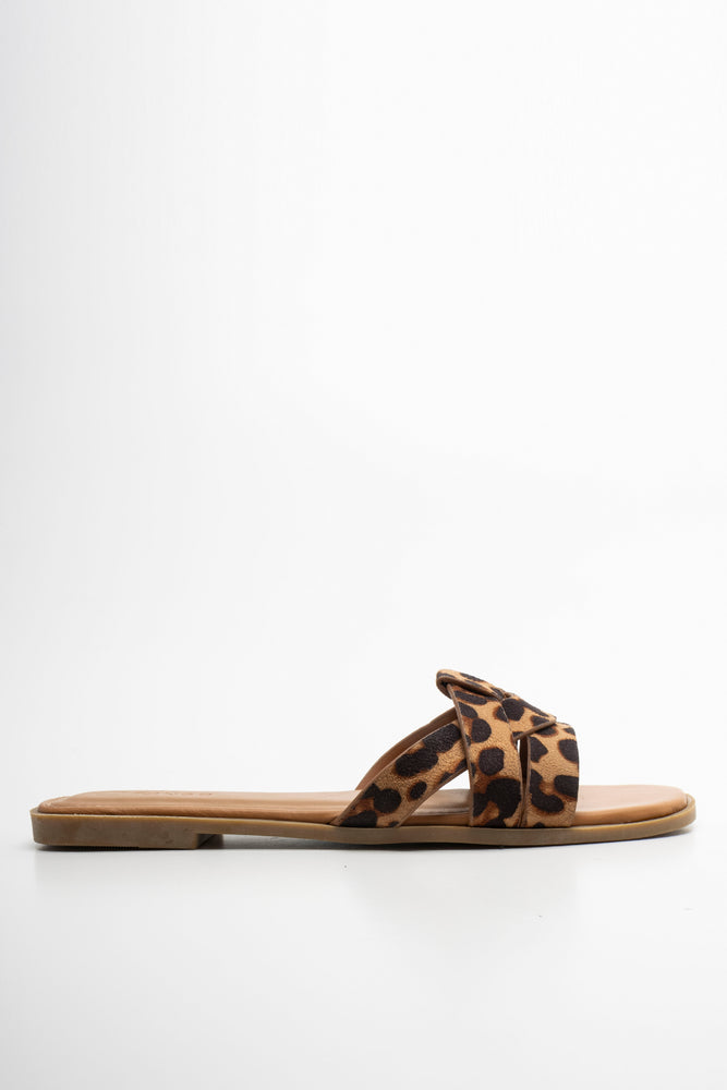 Leopard Sandal Brown (1)