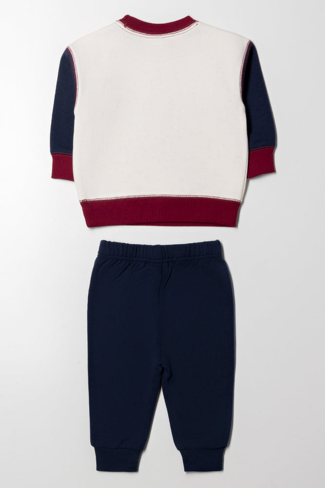 Long Sleeve Mickey Mouse Set Navy (3)