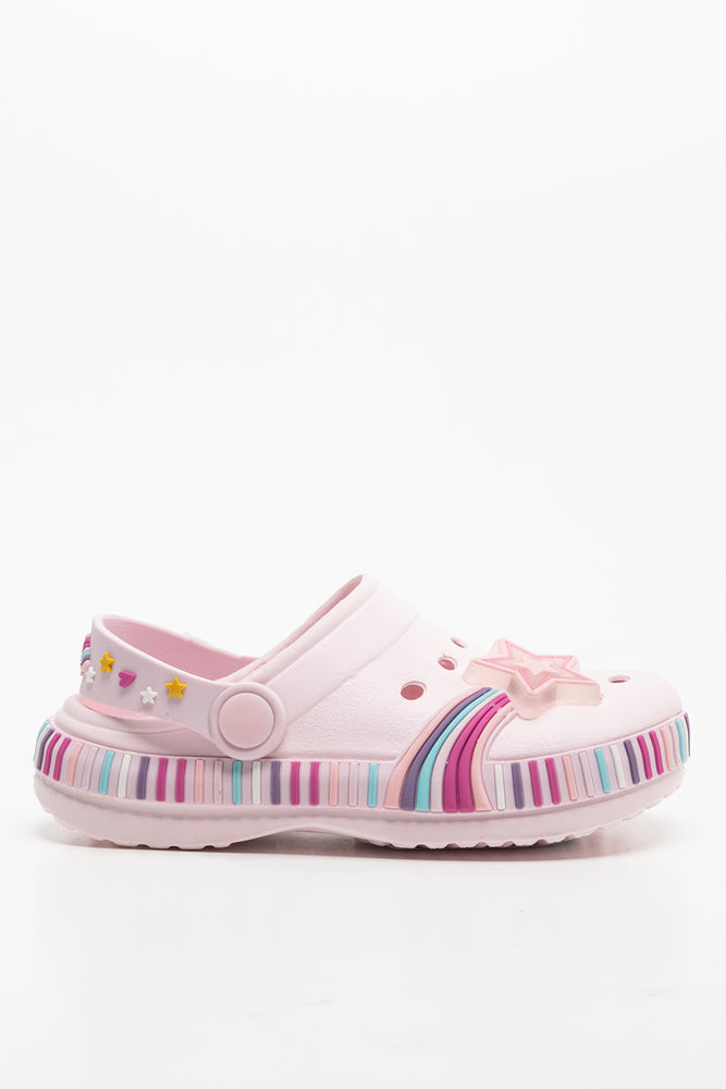 Shooting Star Clog  Pink (1)