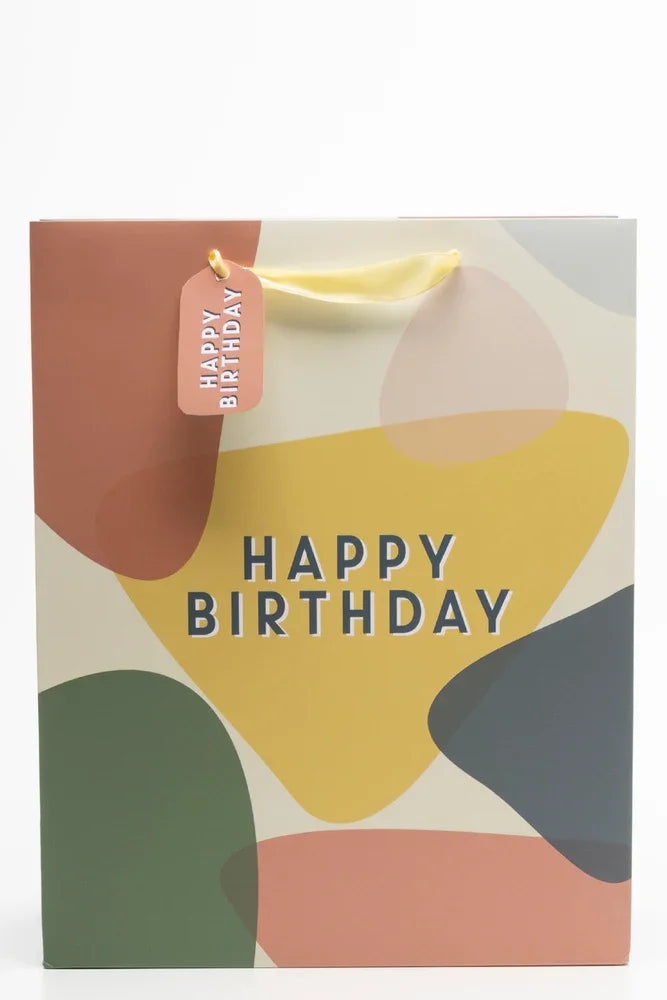 Happy Birthday Gift Bag Large Multi