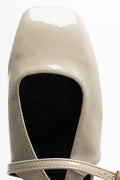 Ankle Strap Mini Block Heel Cream (4)