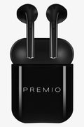 Premio V4 Tws Stem Earphone Black With Case (1)