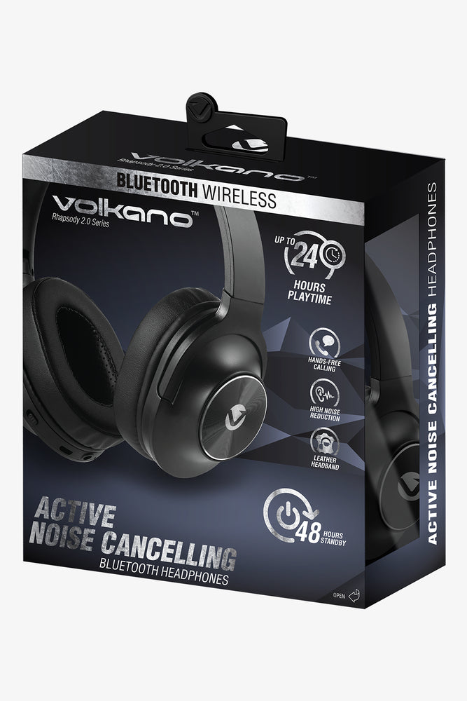 Volkano Rhapsody 2.0 Anc Bt Headphones  Black (4)