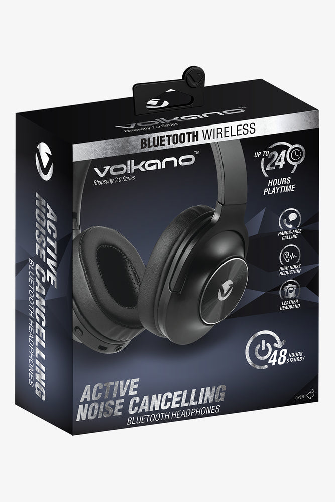 Volkano Rhapsody 2.0 Anc Bt Headphones  Black (5)