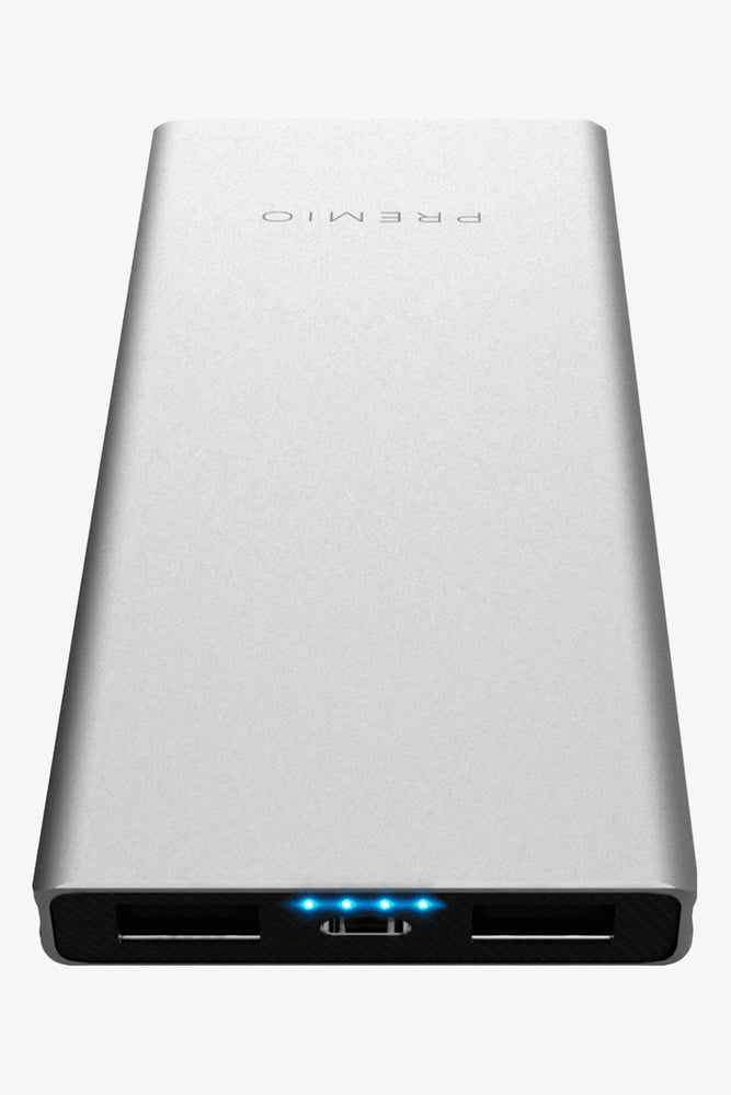 Premio Power Bank 10000Mah Silver
