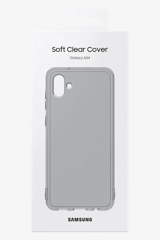 Samsung A04 Soft Cover Case Black (1)