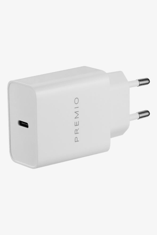 Premio 20W  Wall Fast Charger White