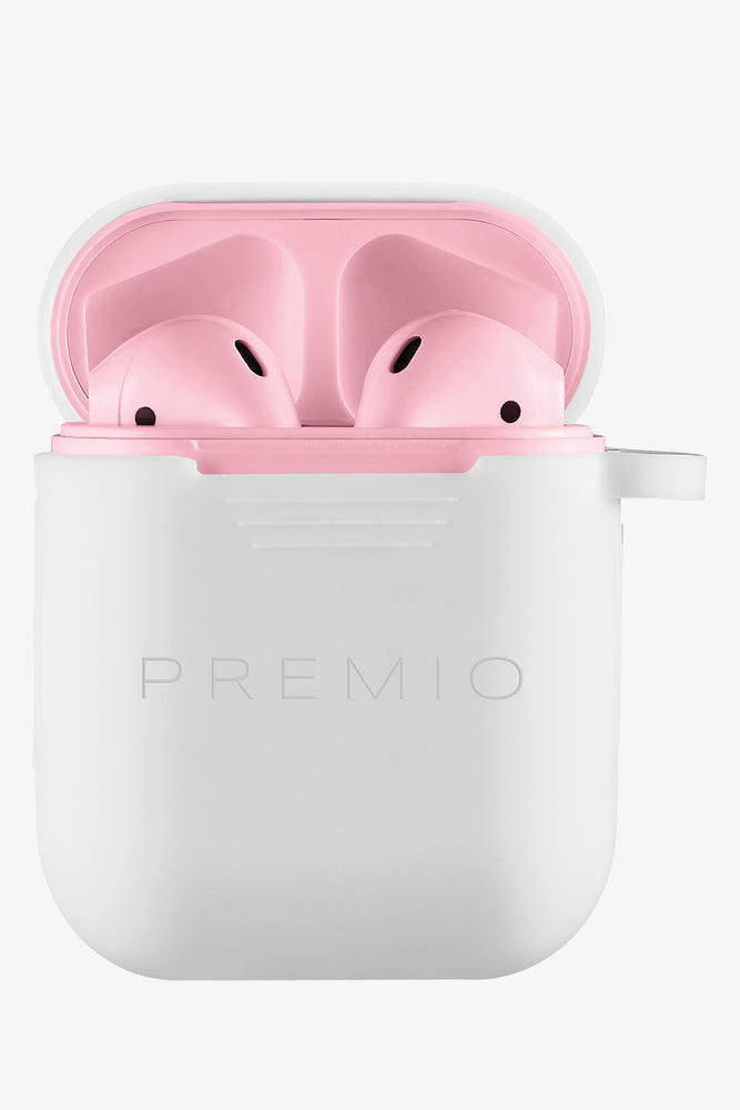 Premio V4+ Tws Stem Ep Black Case & White Cover