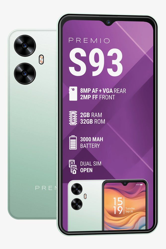 Premio S93 6.2" 2/32gb 8mp Green