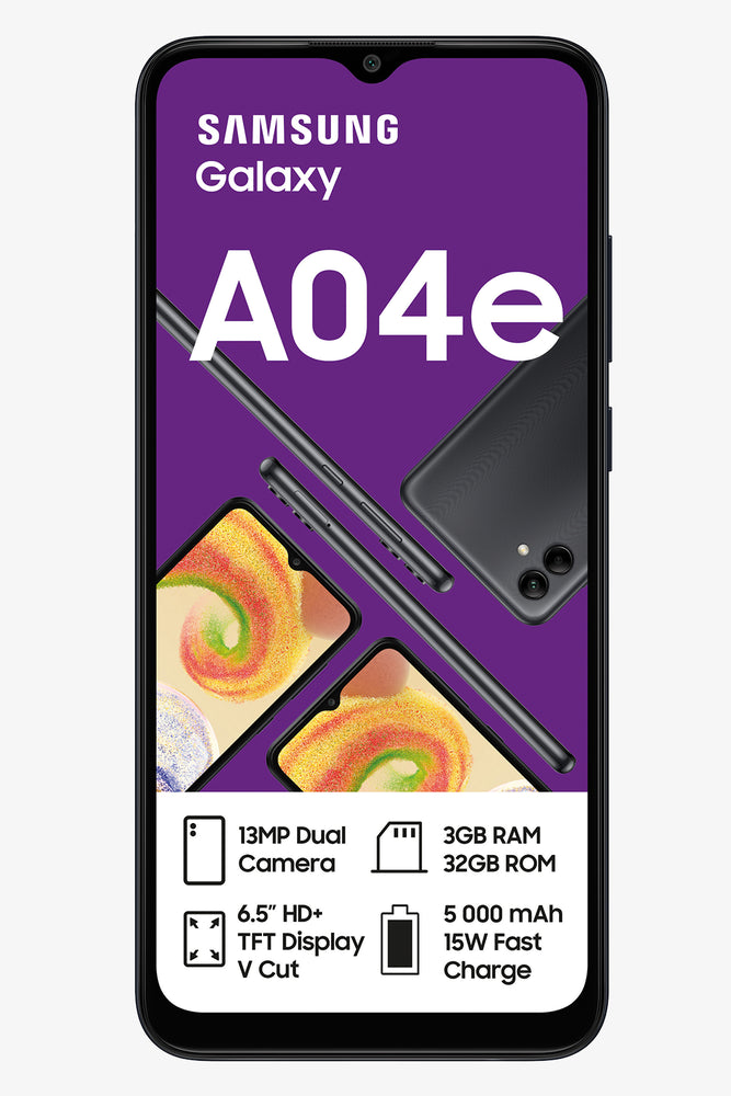 Samsung A04E Black