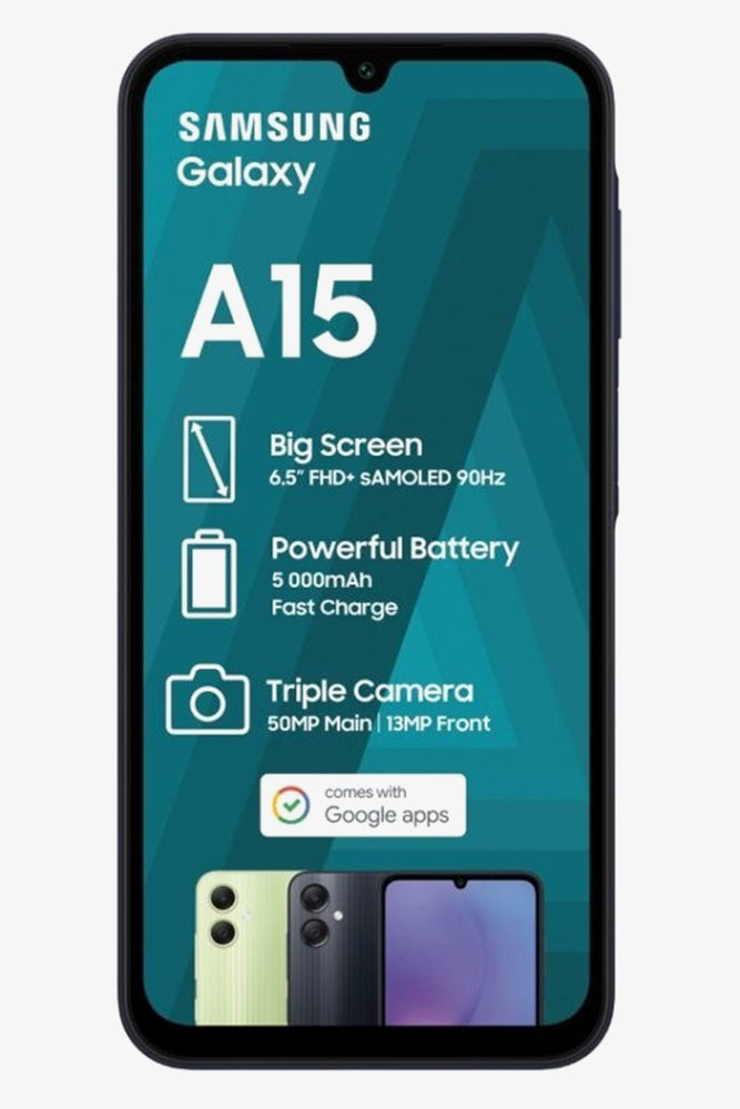 Samsung A15 Black