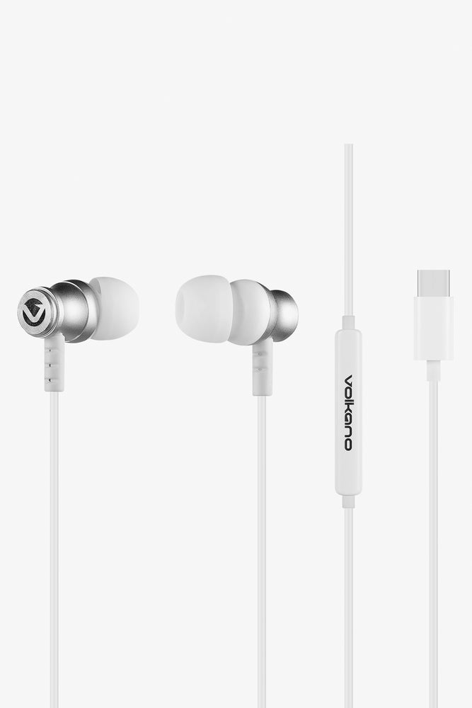 Volkano Prism 2.0 Type C Aux Ephone White