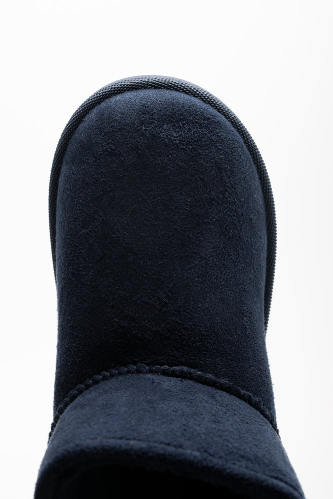Strap Detail Boots Navy (4)