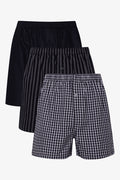 3 Pack Boxers Black