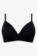2 Pack Smooth Padded Wire Free Bras Black (1)