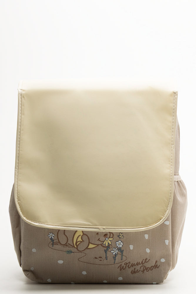 Winnie The Pooh Backpack Nappy Bag Natural (3)