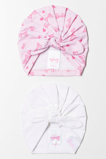 Barbie 2 Pack Turbans Pink