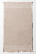 Fringed Guest Towel Natural