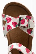 Strawberry Cork Sandal White (4)