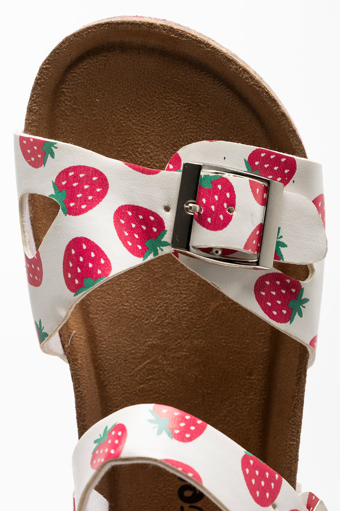 Strawberry Cork Sandal White (4)