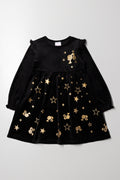Barbie Velour Dress Black