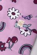 Printed Trackpants Purple (1)