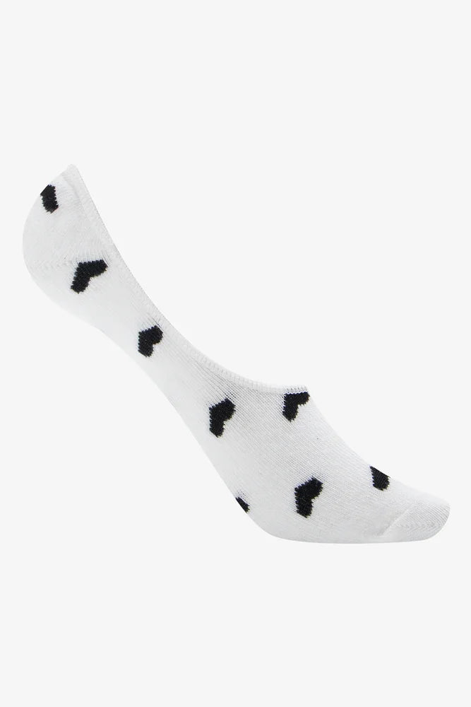 3 Pack Footliners Cream, Black And Grey (1)