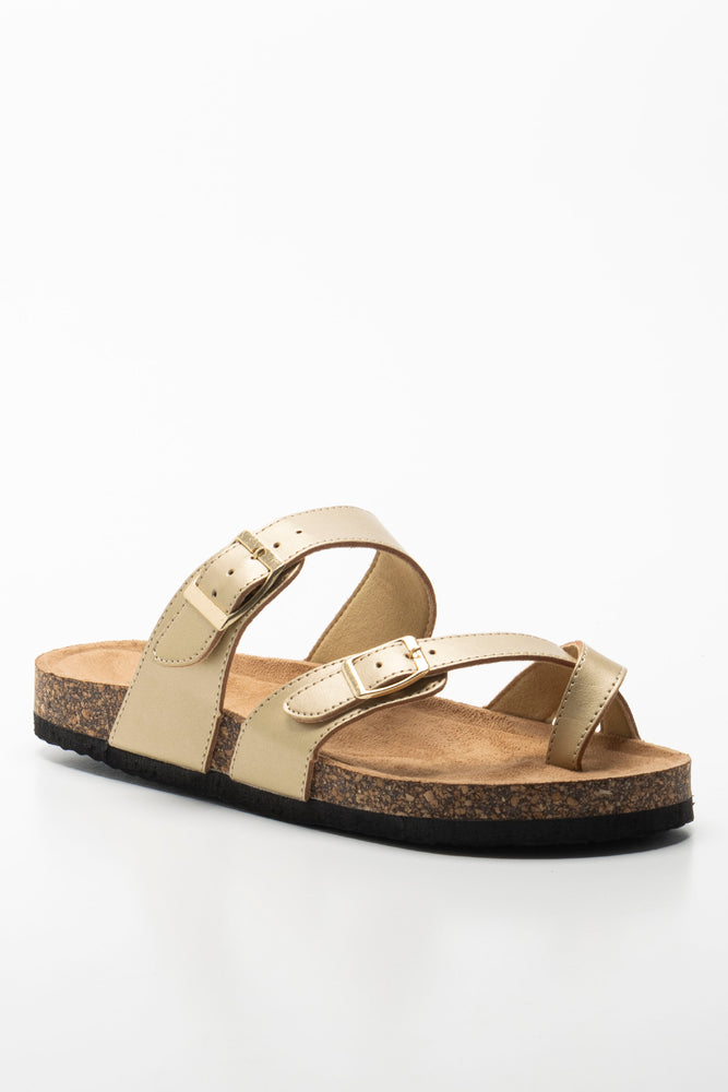 Toe Post Sandal Gold (1)
