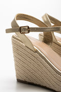 Espadrille Wedge Gold (3)