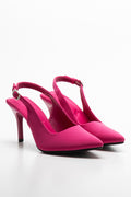 Slingback Court Shoe Purple