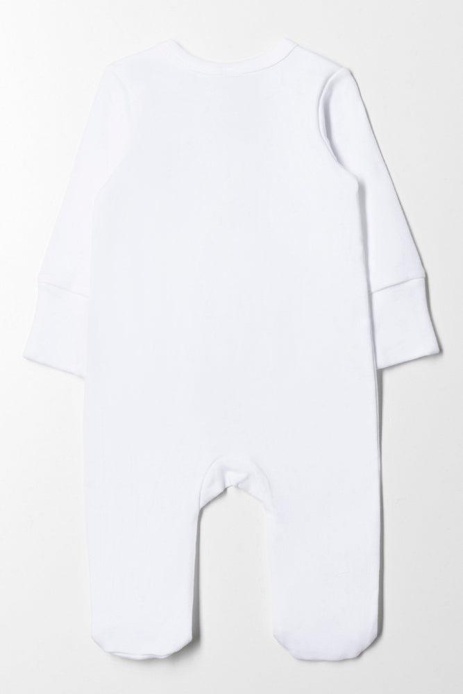 Interlock Babygrow White (3)