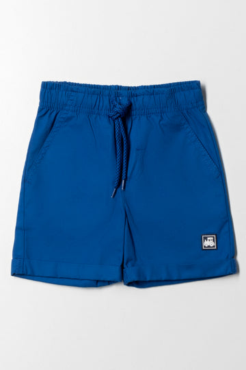 Woven Short Blue