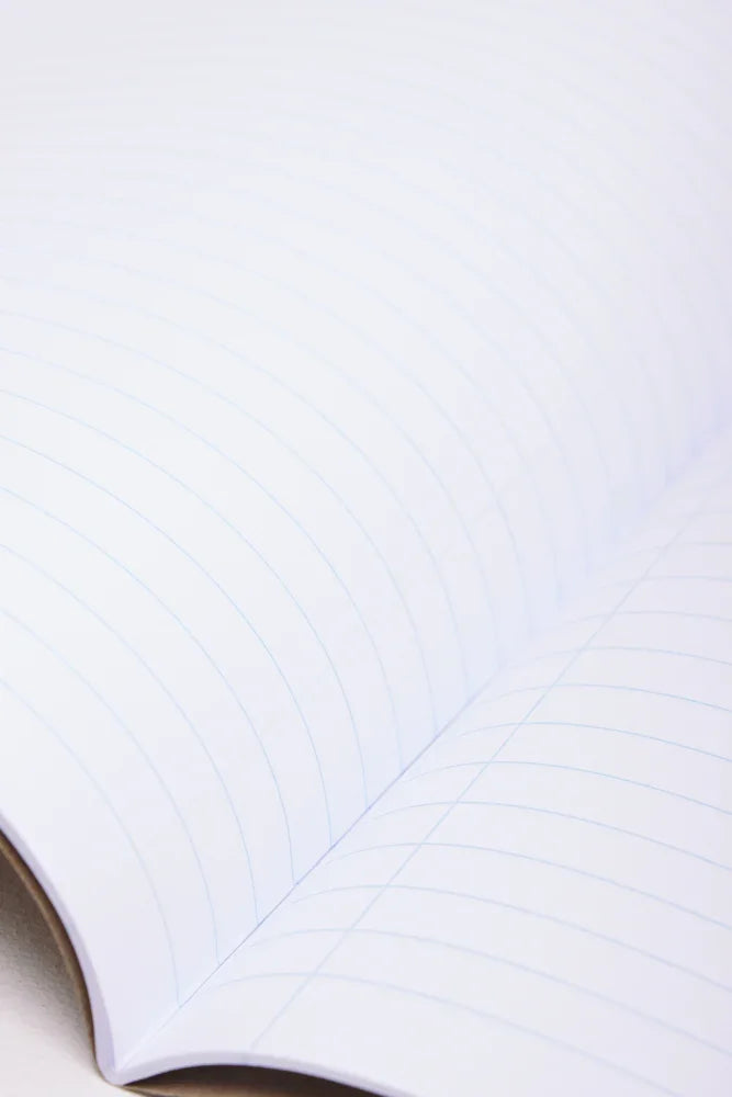 A4 72pg Feint And Margin Softcover Book Brown (1)