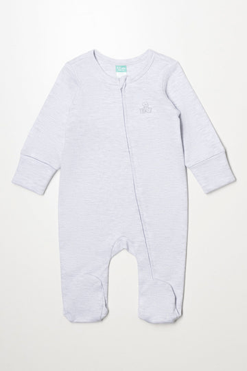 Interlock Babygrow Grey