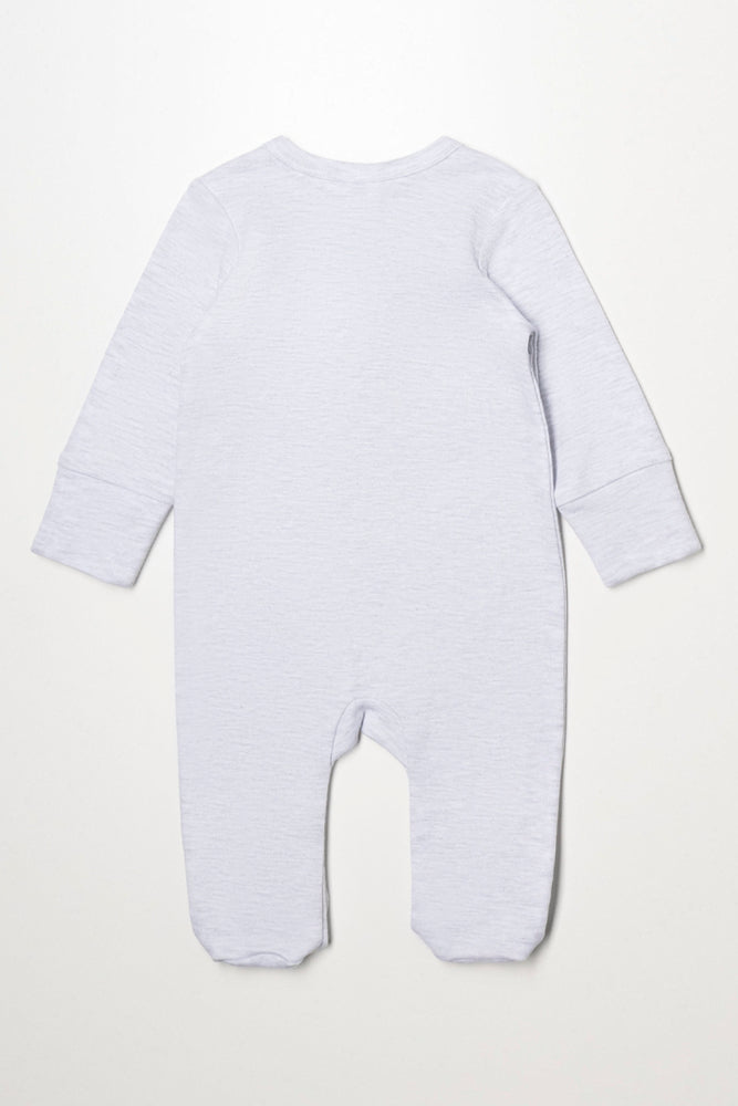 Interlock Babygrow Grey (2)