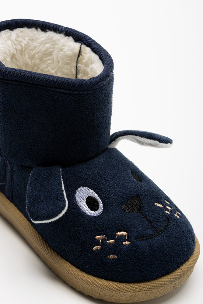Dog Slippers Navy (2)