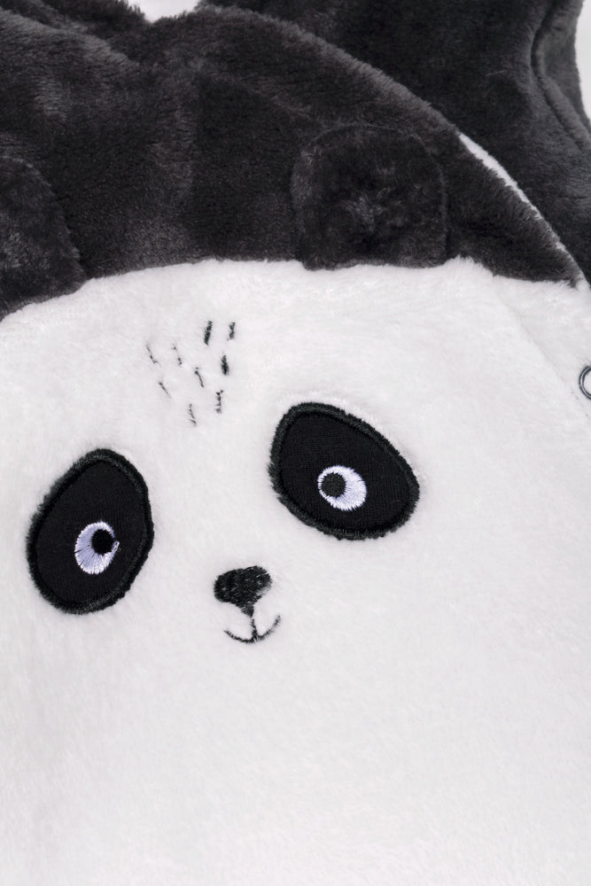 Panda Babygrow Charcoal